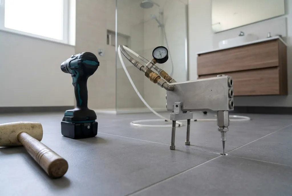 Kitbedrijf Tilburg – holle tegels injecteren